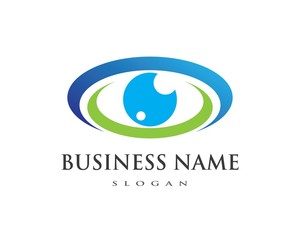  Eye Care vector logo design