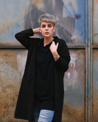 autumn street women outfit