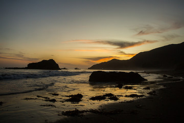 atardecer