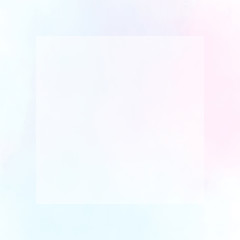 Blue and pink watercolor painting textured on white background, Abstract illustration background, art and design concept