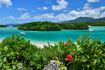 沖縄県　石垣島の海　川平湾