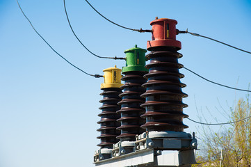 Electric transformer station