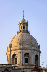 C&uacute;pula da Igreja de Santa Engr&aacute;cia - Pante&atilde;o Nacional