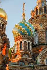 Obraz premium Church of the Savior on Spilled Blood - Saint Petersburg, Russia
