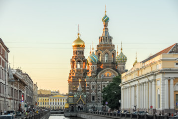 Fototapeta na wymiar Church of the Savior on Spilled Blood - Saint Petersburg, Russia
