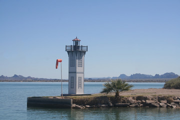 Fototapeta na wymiar Lighthouse Beacon