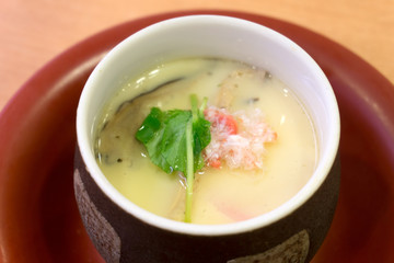 蟹の茶碗蒸し