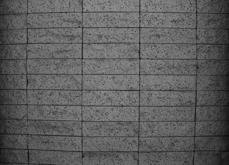 Old and Grey brick wall background. Grunge Concrete wall textured. Stucco gray wall or black wall.