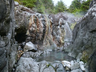 Hot Springs Cove Wasserfall