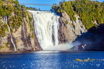 Fototapeta premium Montmorency Falls Park