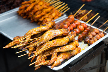 Grillled street food