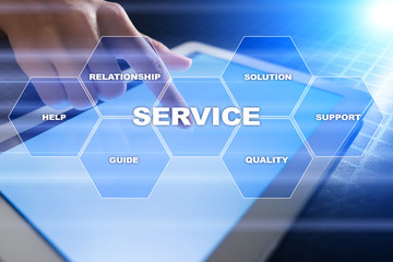 Customer service and relationship concept. Business concept.