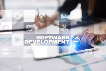 Software development. Applications (APPS) for business. Programming.