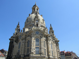Fototapeta na wymiar Frauenkirche, Dresden Sassonia Germania 