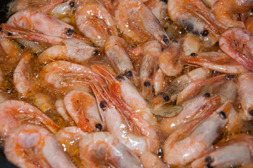 shrimp fried in butter