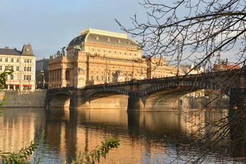 Fototapeta premium National Theater in Prague.