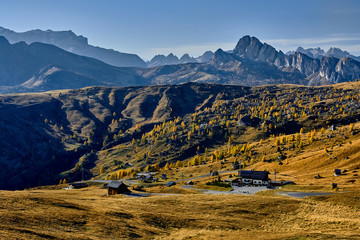 Passo Giau. Dolomites, Italy
