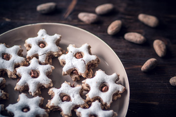 Plätzchen mit Füllung