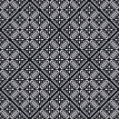 Ornamental seamless pattern. Template for design. Vector illustration