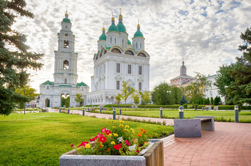 Fototapeta na wymiar Astrakhan. Cathedral of the Assumption of the Blessed Virgin Mary