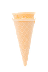 waffle cup isolated