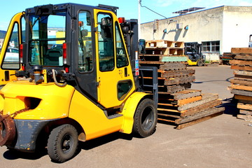 Scenery of harbor in Hokkaido