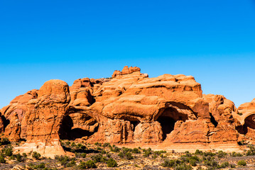 Double Arch Arches Nationalpark Utah