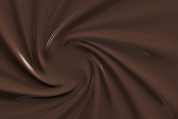 チョコレートクリームのテスクチャCG