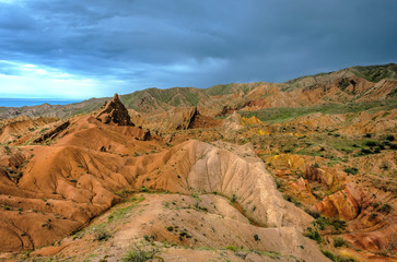 Skazka aka Fairy tale Canyon, Kyrgyzstan