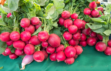 Beetroot for sale in the market.
