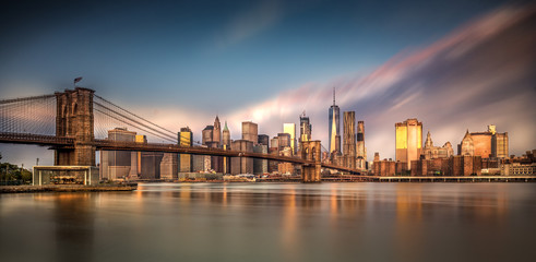 Fototapeta na wymiar Skyline von New York