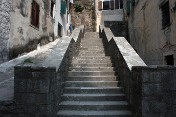 Fototapeta na wymiar A general view of a stair