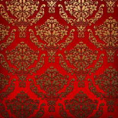 Vector abstract seamless pattern for graphic design.