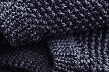 Forms of gray fabric texture