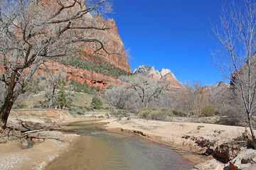 Virgin River, Zion Natinal Park, Utah