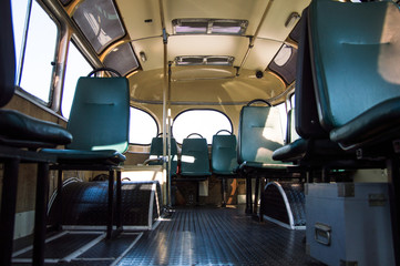 Salon of city transport