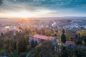 Benyovszky castle in Gorcsony