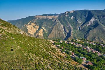 Views from Tatev Cable Car ropeway in Armenia