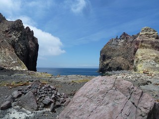 Active Volcano at White Island New Zealand