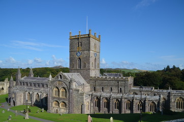 Fototapeta premium Fishguard und St. Davids