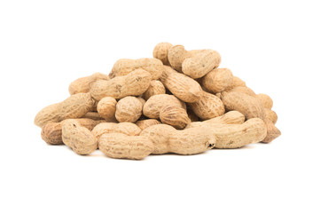 Bunch peanuts in shell