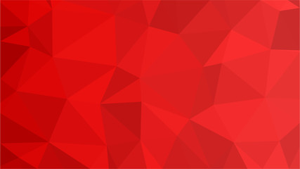 Obraz premium Red Polygonal Mosaic Background, Creative Design Templates