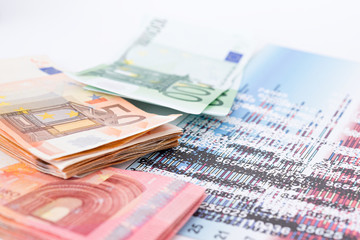 Financing graphics with money