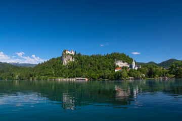 Fototapeta na wymiar Bled Castle