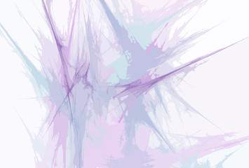 Abstract vector background, blue waved lines