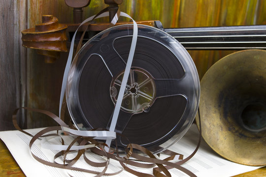 Magnetic Tape And Musical Instruments