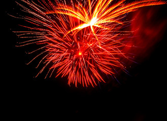 Obraz premium Nice fireworks