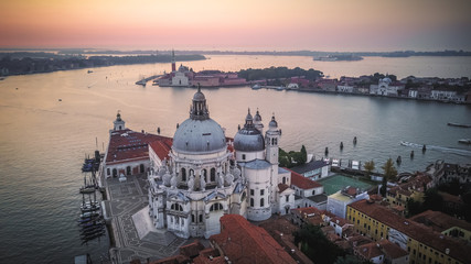 Venice Italy from above