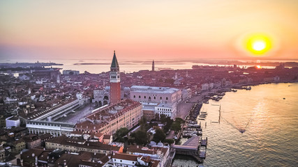 Obraz premium Venice Italy from above