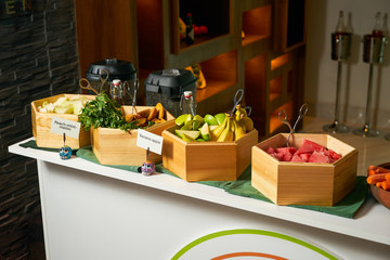 Fresh vegetables and fruit